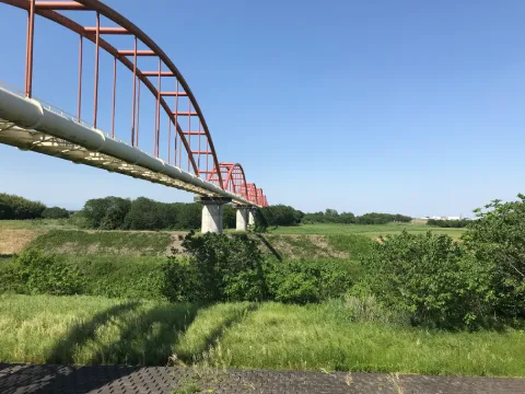 日本一の荒川水道橋